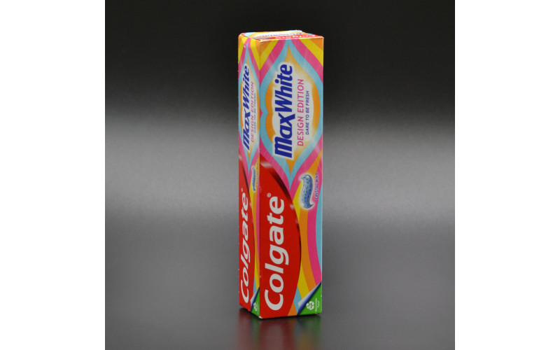 Зубна паста "Colgate" / Max white / Desing Edition / 100 мл