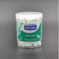Ватні палочки Septona / в пластиковій банціі / 100 шт