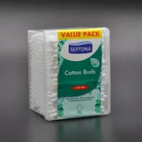 Ватні палочки Septona / в пластиковій коробці / 300 шт
