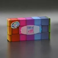 Серветки в коробці ХОСЕН / 2-шарові / косметичні / 160 шт