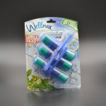 Туалетний блок "Wellnax" Blue Water / Евкаліпт / 3*50 г