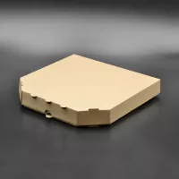 Коробка для піци Д / бура / 25*25 см / 100 шт