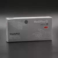 Рукавички вінілові MediPlus VinyllyPlus / без пудри / не стерильні / розмір-L / 50 пар