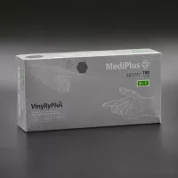 Рукавички вінілові MediPlus VinyllyPlus / без пудри / не стерильні / розмір-S / 50 пар