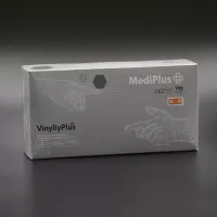 Рукавички вінілові MediPlus VinyllyPlus / без пудри / не стерильні / розмір-XL / 50 пар
