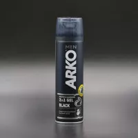 Гель для гоління ARKO / 2 in 1 Black / 200 мл