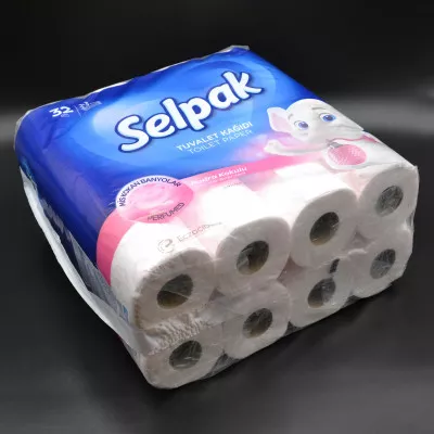 Туалетная бумага SELPAK / 3-слойная / ароматизированная / 18,6 м / 32 шт