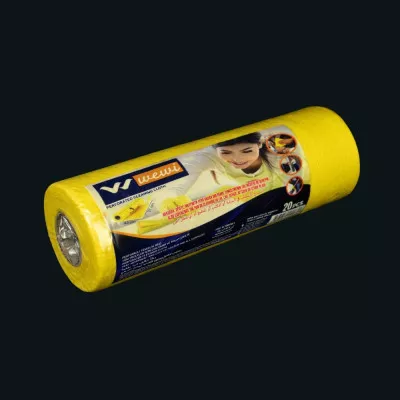 Серветки віскозні для пилу в рулоні Wewi / 33*27см / 20 шт