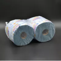 Рушник паперовий Ласка / синій / 150 м / 2 шт