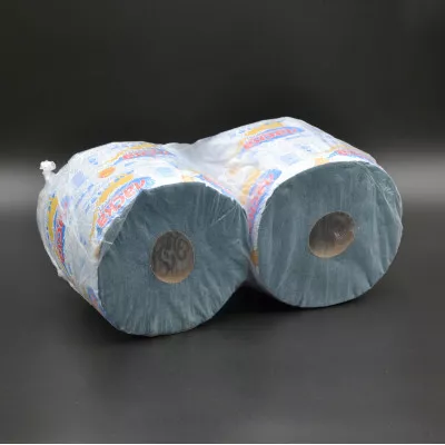 Рушник паперовий Ласка / синій / 150 м / 2 шт