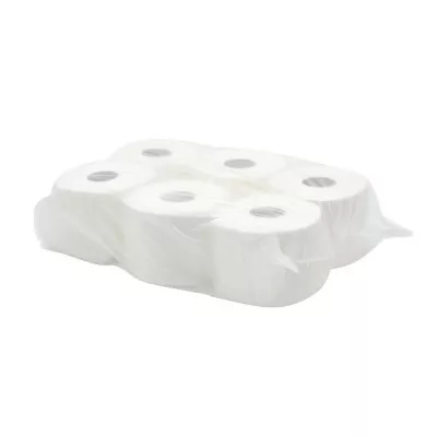 Туалетний папір Papero TP035-6 / 2-шаровий / білий / 50 м / 6 шт