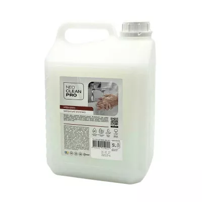 Мило рідке NEO CLEAN PRO / Мигдальне молочко / 5 л Мило рідке NEO CLEAN PRO / Мигдальне молочко / 5 л