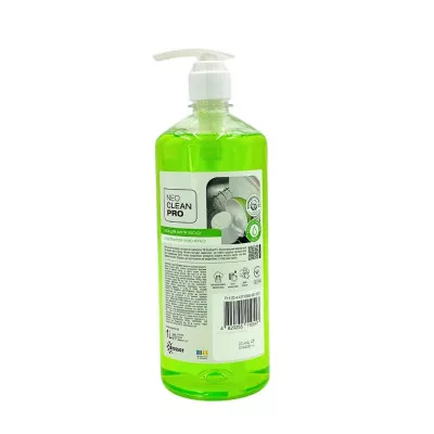 Засіб для миття посуду NEO CLEAN PRO / З екстрактом лемонграсу / з дозатором / 1 л Засіб для миття посуду NEO CLEAN PRO / З екстрактом лемонграсу / з дозатором / 1 л
