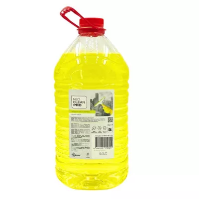 Засіб для миття скла NEO CLEAN PRO / Свіжий лимон / в ПЕТ пляшці / 5 л Засіб для миття скла NEO CLEAN PRO / Свіжий лимон / в ПЕТ пляшці / 5 л
