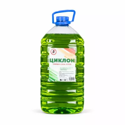 Омыватель стекла Циклон / Летний / зеленый / 4,4л