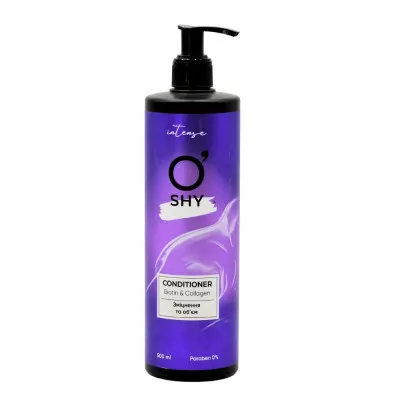 Кондиціонер для волосся O'Shy Biotin&collagen / Зміцнення та об'єм / 500 мл Кондиціонер для волосся O'Shy Biotin&collagen / Зміцнення та об'єм / 500 мл