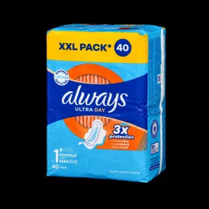 Прокладки Always Ultra Normal / 4К / 40 шт Прокладки Always Ultra Normal / 4К / 40 шт