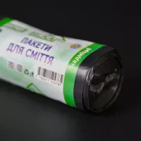 Пакети для сміття НІ.КА / чорні / 20 мкм / 35 л / 15 шт Пакети для сміття НІ.КА / чорні / 20 мкм / 35 л / 15 шт