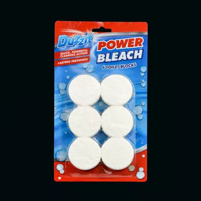 Кубики в бачок унітазу Duzzit Power bleach / 6 шт Кубики в бачок унітазу Duzzit Power bleach / 6 шт