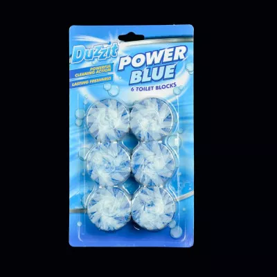 Кубики в бачок унітазу Duzzit Power blue / 6 шт Кубики в бачок унітазу Duzzit Power blue / 6 шт
