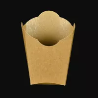 Коробка для картоплі Фрі / крафт / S / 85*115*45 мм / 50 шт Коробка для картоплі Фрі / крафт / S / 85*115*45 мм / 50 шт