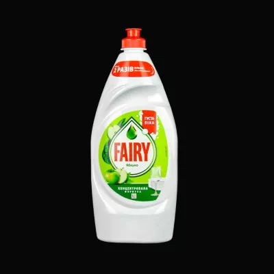 Засіб для миття посуду Fairy / Зелене яблуко / 900 мл Засіб для миття посуду Fairy / Зелене яблуко / 900 мл