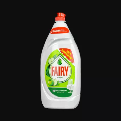 Засіб для миття посуду Fairy / Зелене яблуко / 1,35 л Засіб для миття посуду Fairy / Зелене яблуко / 1,35 л