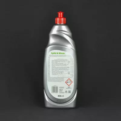 Засіб для миття посуду Deluxe / Яблоко та м'ята / 850 мл Засіб для миття посуду Deluxe / Яблоко та м'ята / 850 мл