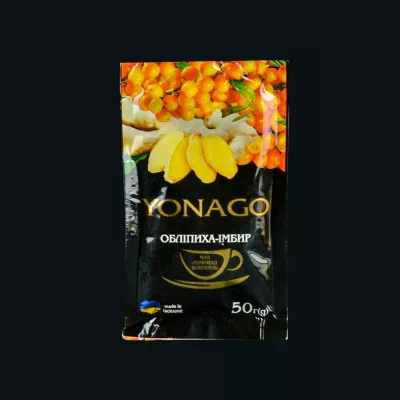 Фруктово ягідний чай YONAGO / Обліпиха-Імбир / 50 г Фруктово ягідний чай YONAGO / Обліпиха-Імбир / 50 г