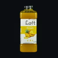 Фруктова база для напоїв Loft / Ананас / 1100 г