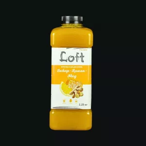 Фруктова база для напоїв Loft / Імбир-Лимон-Мед / 1250 г Фруктова база для напоїв Loft / Імбир-Лимон-Мед / 1250 г