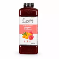 Фруктова база для напоїв Loft / Малина-Обліпиха / 1250 г