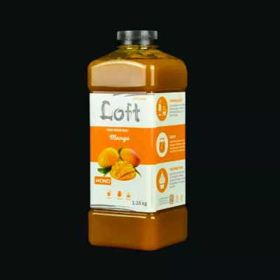 Фруктовая база для напитков Loft / Манго / 1150 г Фруктовая база для напитков Loft / Манго / 1150 г