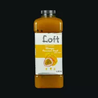 Фруктова база для напоїв Loft / Манго-Маракуя, з кісточкою / 1250 г