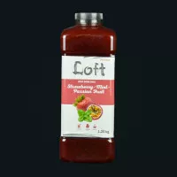 Фруктова база для напоїв Loft / Полуниця-Маракуйя-М'ята / 1250 г