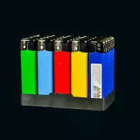 Запальничка JIGA / JL-048 / з п'єзоелементом / кольорова / 25 шт
