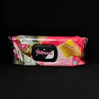 Салфетки влажные для уборки CLEAN FRESH / с клапаном / Universal / 48 шт