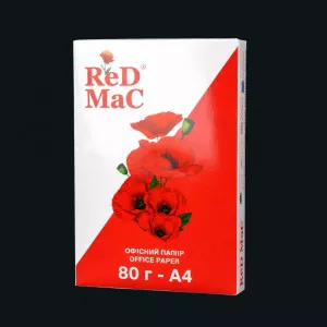Бумага А4 ReD MaC / 80 г/м2 / 500 л Бумага А4 ReD MaC / 80 г/м2 / 500 л