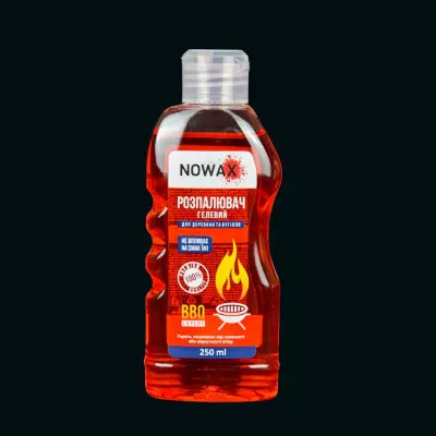 Разжигатель гелевой Nowax / для дерева и угля / 250 мл Разжигатель гелевой Nowax / для дерева и угля / 250 мл