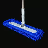 Швабра Все дома ST-M003DB / нержавеющая ручка / 50*128 см