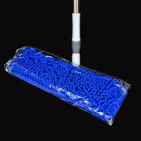 Швабра Все дома ST-M003DB / нержавеющая ручка / 50*128 см