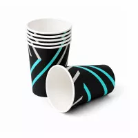 Стакан паперовий Е / 340 мл / чорний, Just Drink IT / №80 ST / 50 шт Стакан паперовий Е / 340 мл / чорний, Just Drink IT / №80 ST / 50 шт