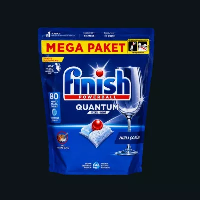 Таблетки для посудомоечной машины Finish QUANTUM / 80 шт