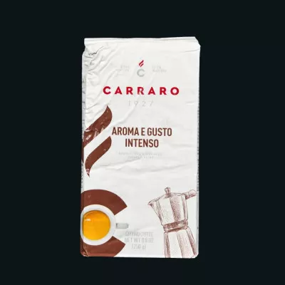 Кава мелена CARRARO Aroma E Gusto Intenso / 250 г Кава мелена CARRARO Aroma E Gusto Intenso / 250 г
