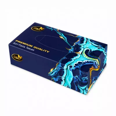 Серветки в коробці Silken PREMIUM / 3-шарові / 70 шт Серветки в коробці Silken PREMIUM / 3-шарові / 70 шт