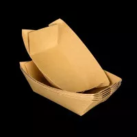 Лоток паперовий / не ламінований / 150*200*40 мм / крафт / 100 шт Лоток паперовий / не ламінований / 150*200*40 мм / крафт / 100 шт