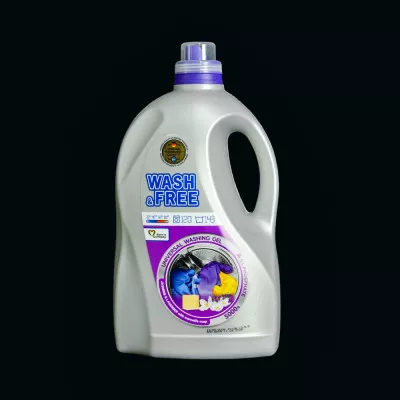 Гель для прання Wash&Free / Жасмин та лаванда / 5 л Гель для прання Wash&Free / Жасмин та лаванда / 5 л