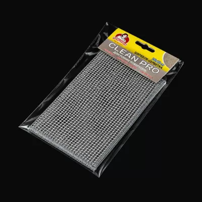 Скребок салфетка Clean Pro / 20*20 см / 1 шт